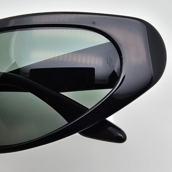 Ray-Ban B&L W1924 XVAR Black Frame G-15 Green Glass Lens Cat Eye Sunglasses 55mm main image 12